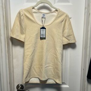 Smash + Tess X Ashlee Simpson Ross Collab Seventies Scoop Neck Tee